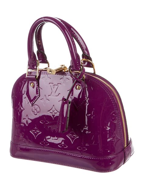 louis vuitton alma vernis usata|authentic louis vuitton alma handbag.